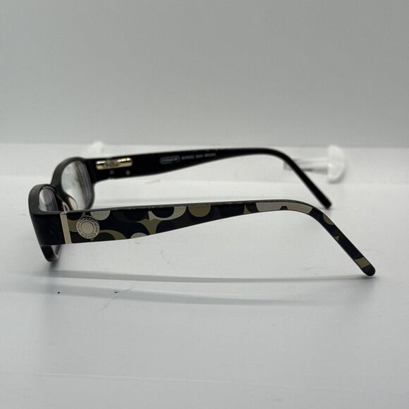 Coach 844 Bernice Small Brown Rectangle Eyeglasses Frame 49-15 130 - Picture 4 of 8